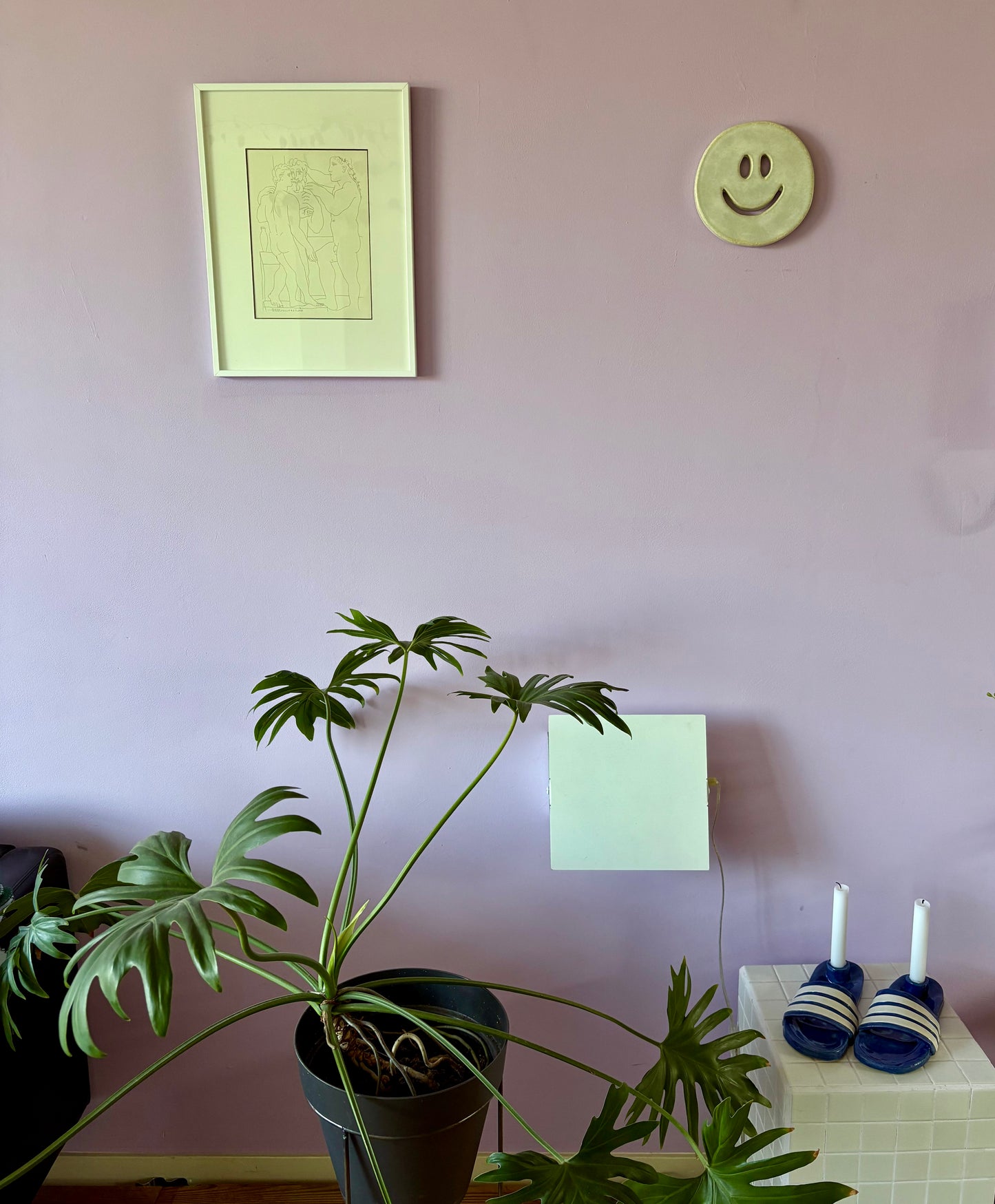 Smiley coaster wit (VERKRIJGBAAR OP AANVRAAG)