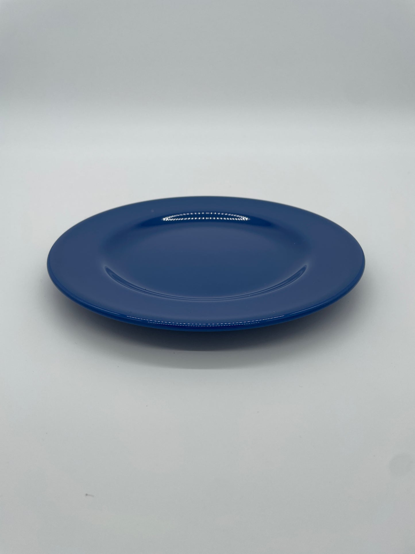 Vintage lunchborden blauw 5 stuks