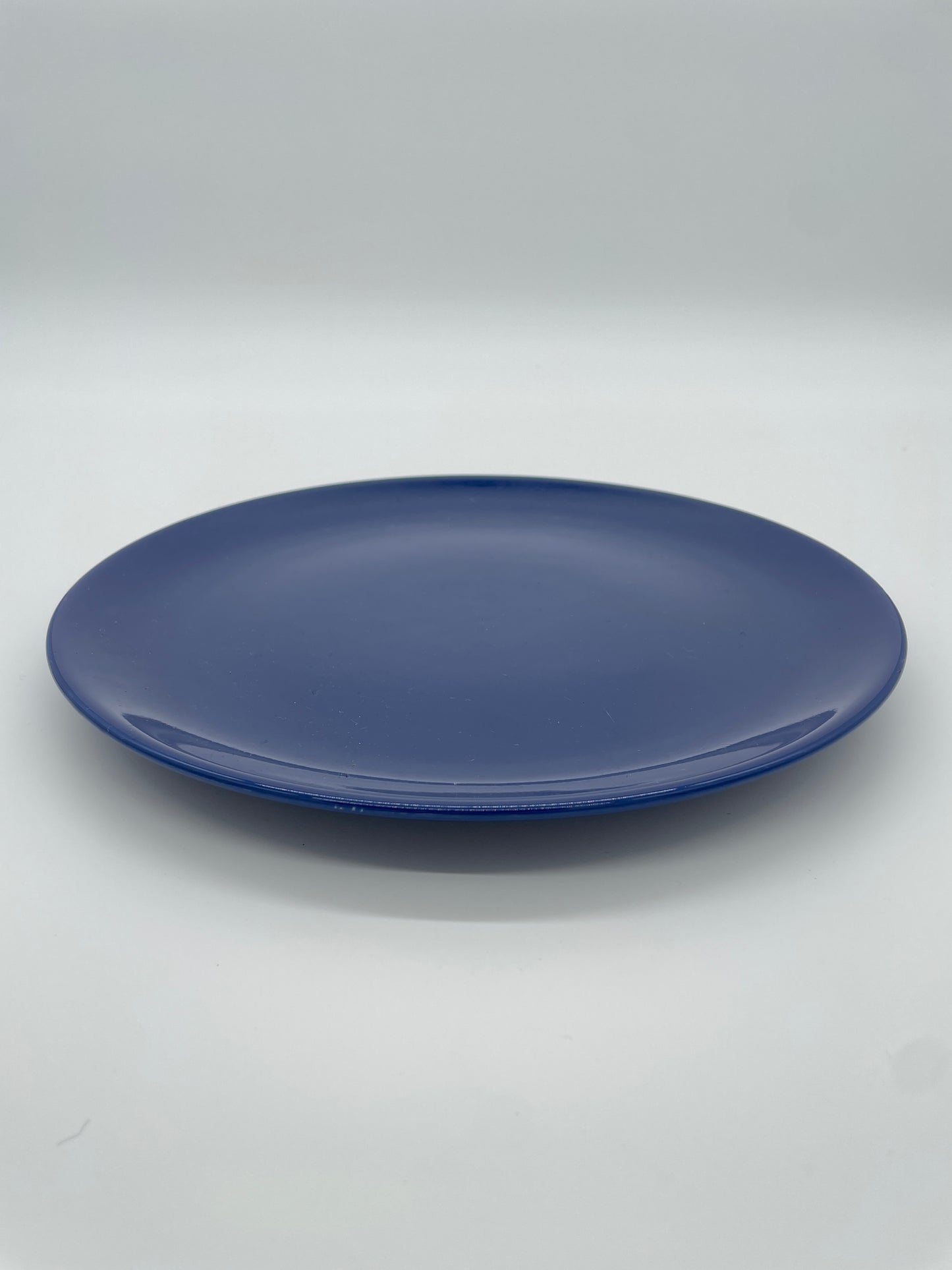 Vintage IKEA Dinerborden kobaltblauw 4 stuks