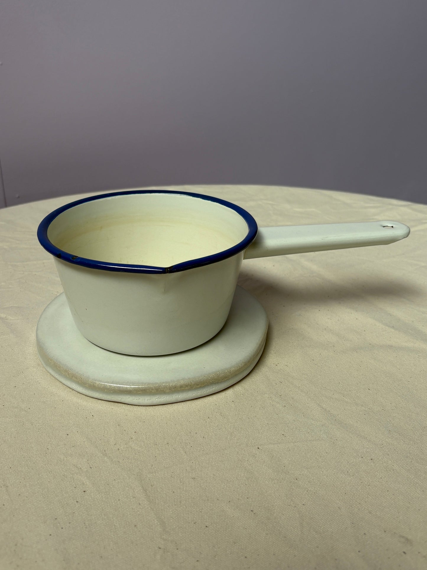 SALE Smiley onderzetter wit