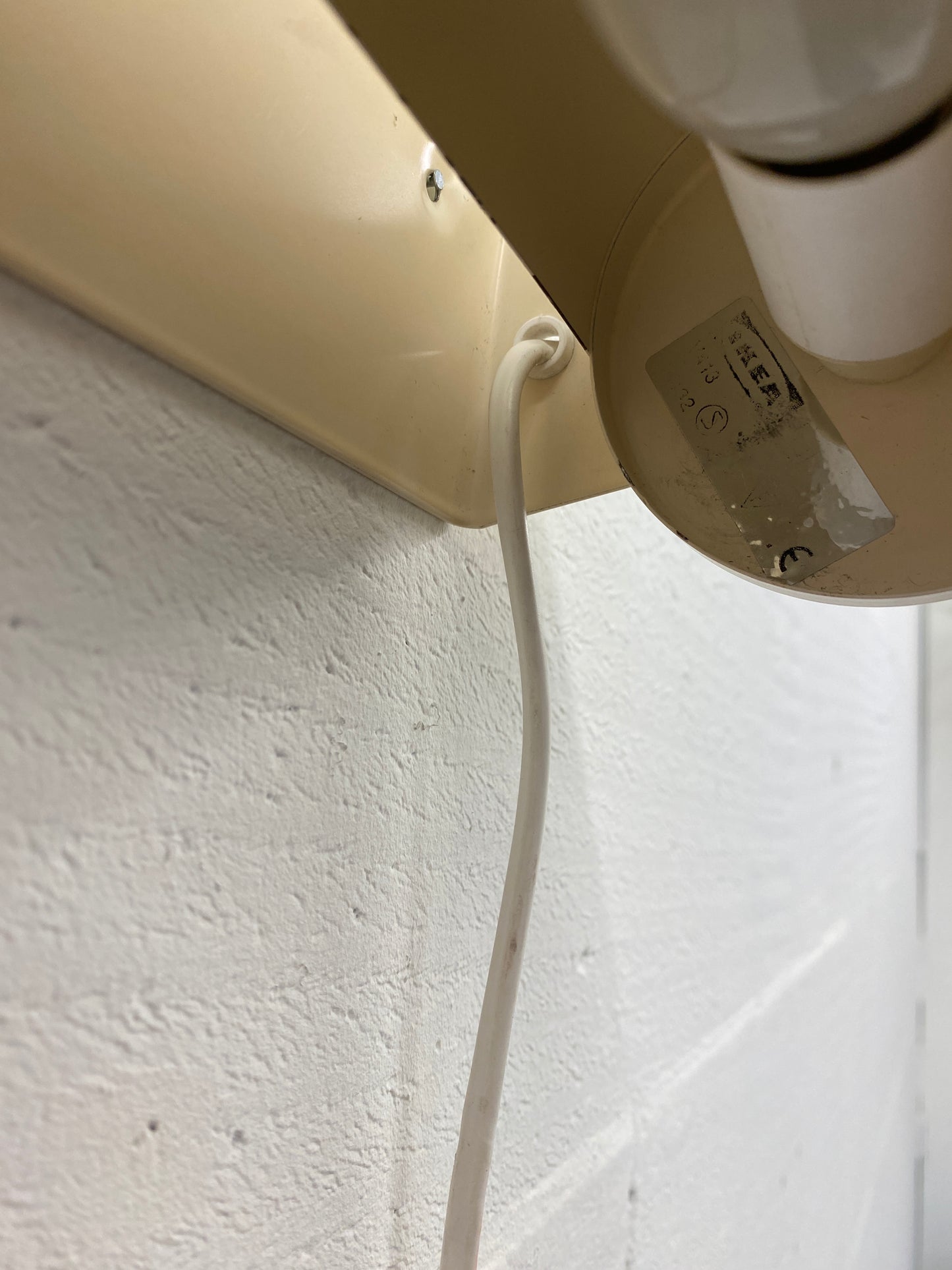 Beige IKEA LOD V413 bedlampje