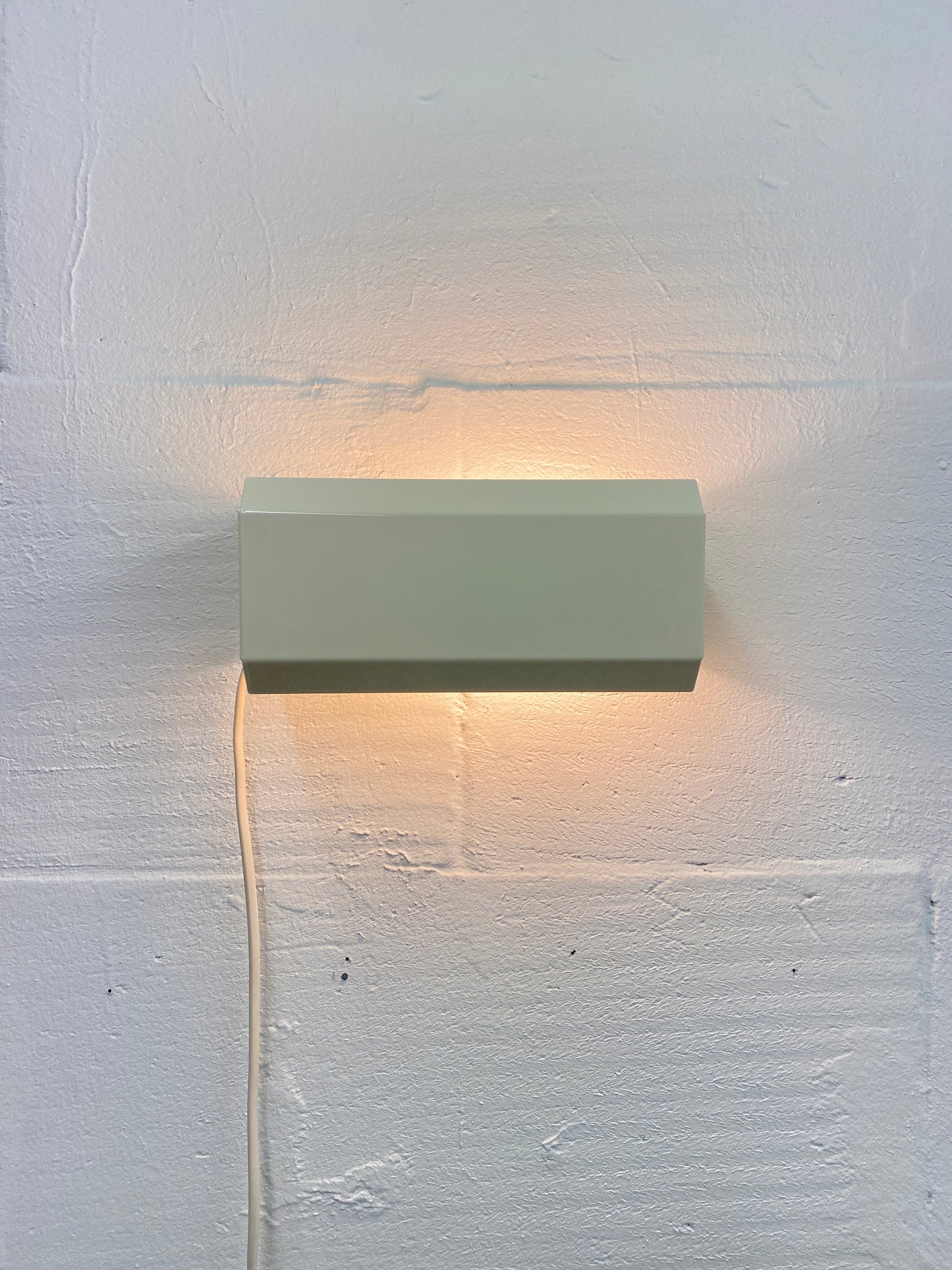 Massive wit bedlampje