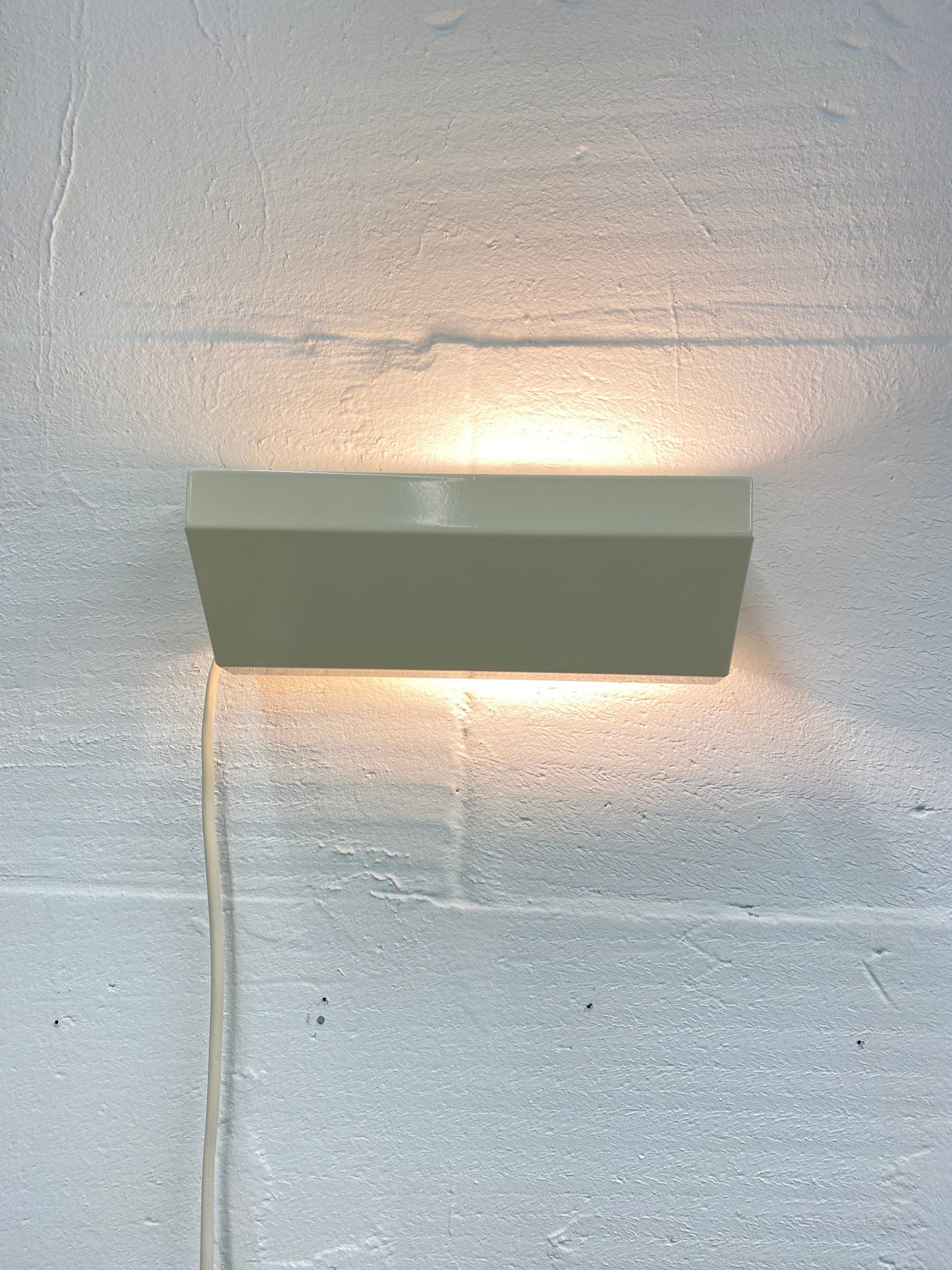 Massive wit bedlampje
