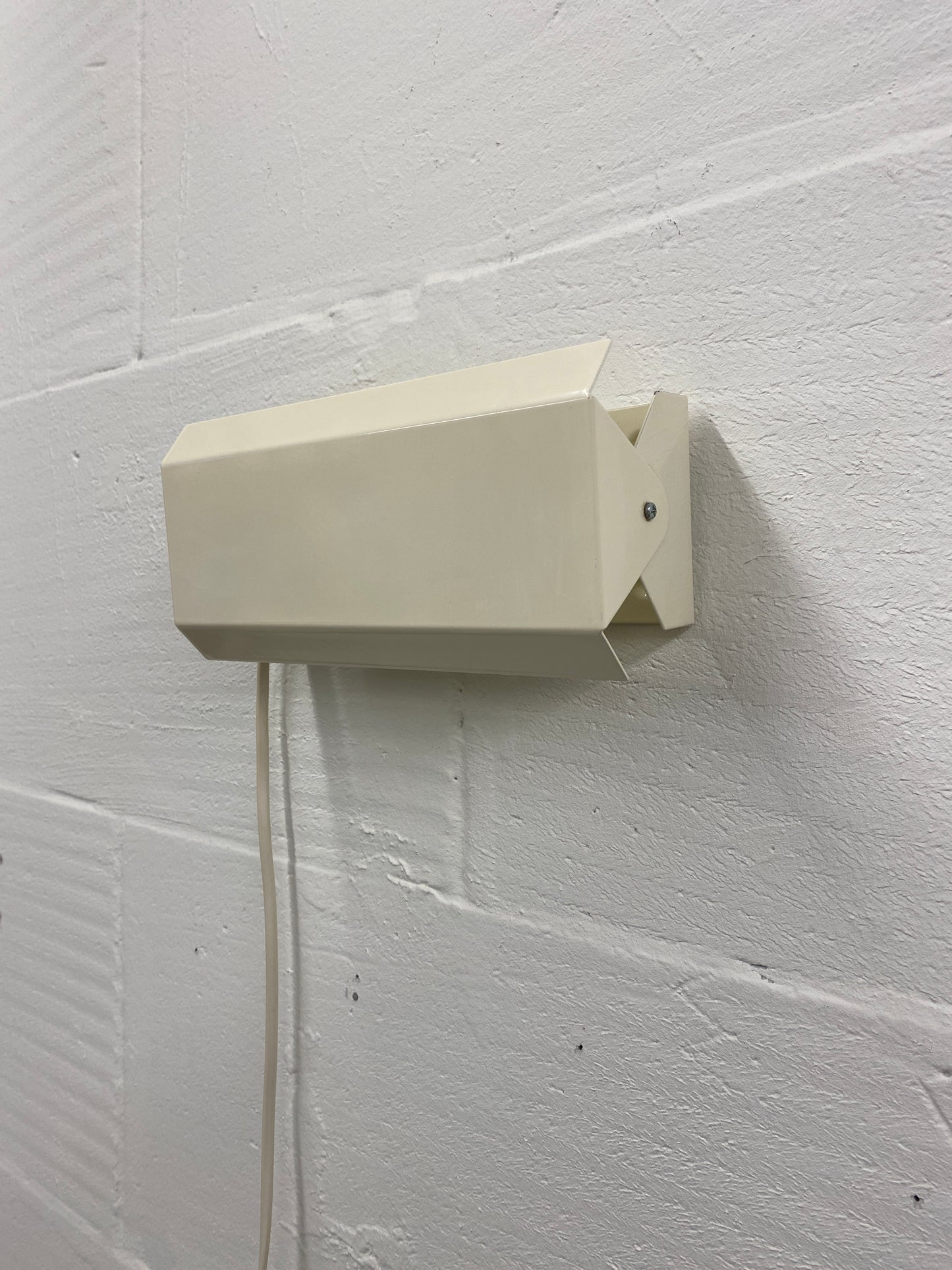 Massive wit bedlampje