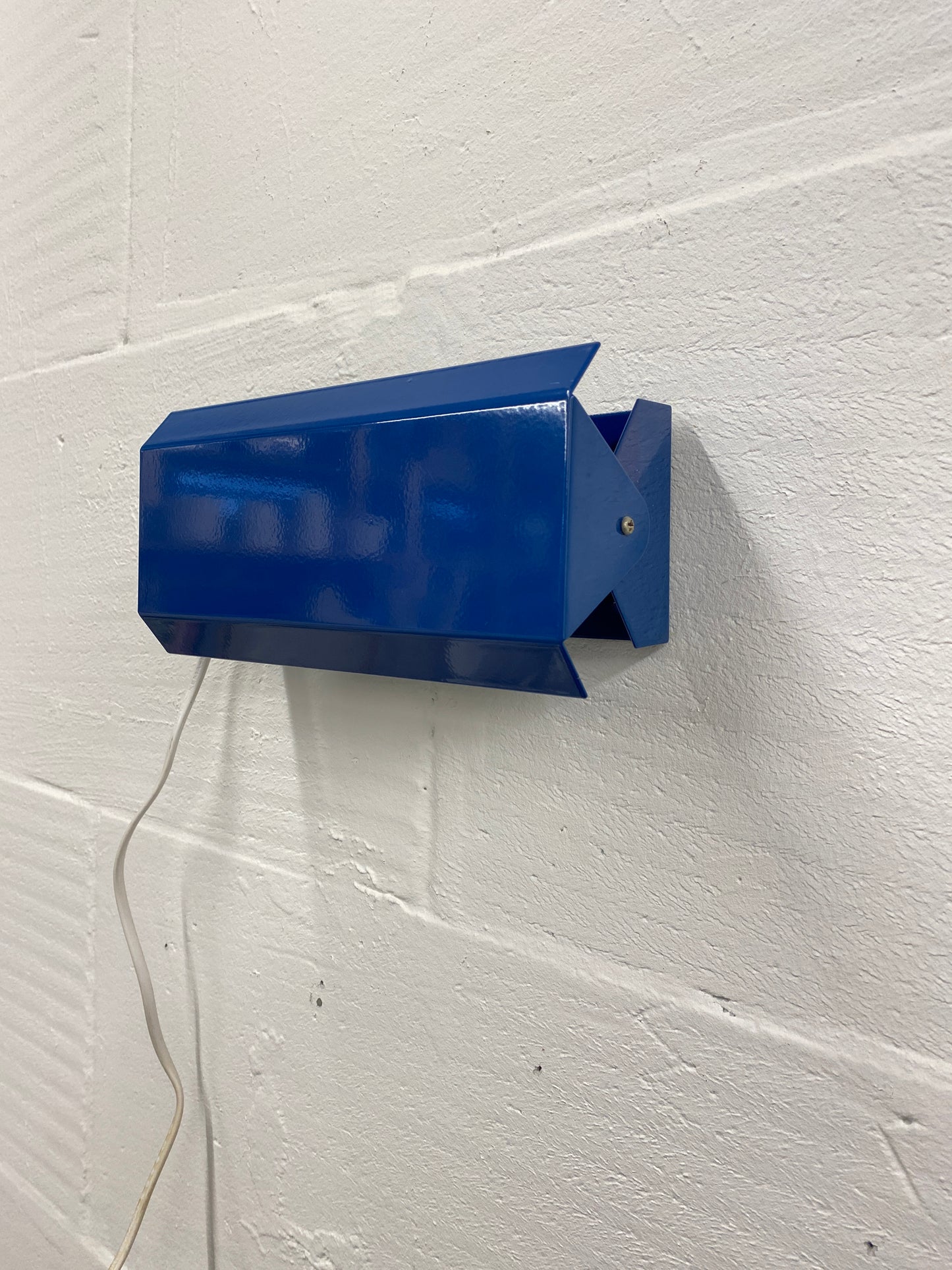 Massive donkerblauw bedlampje