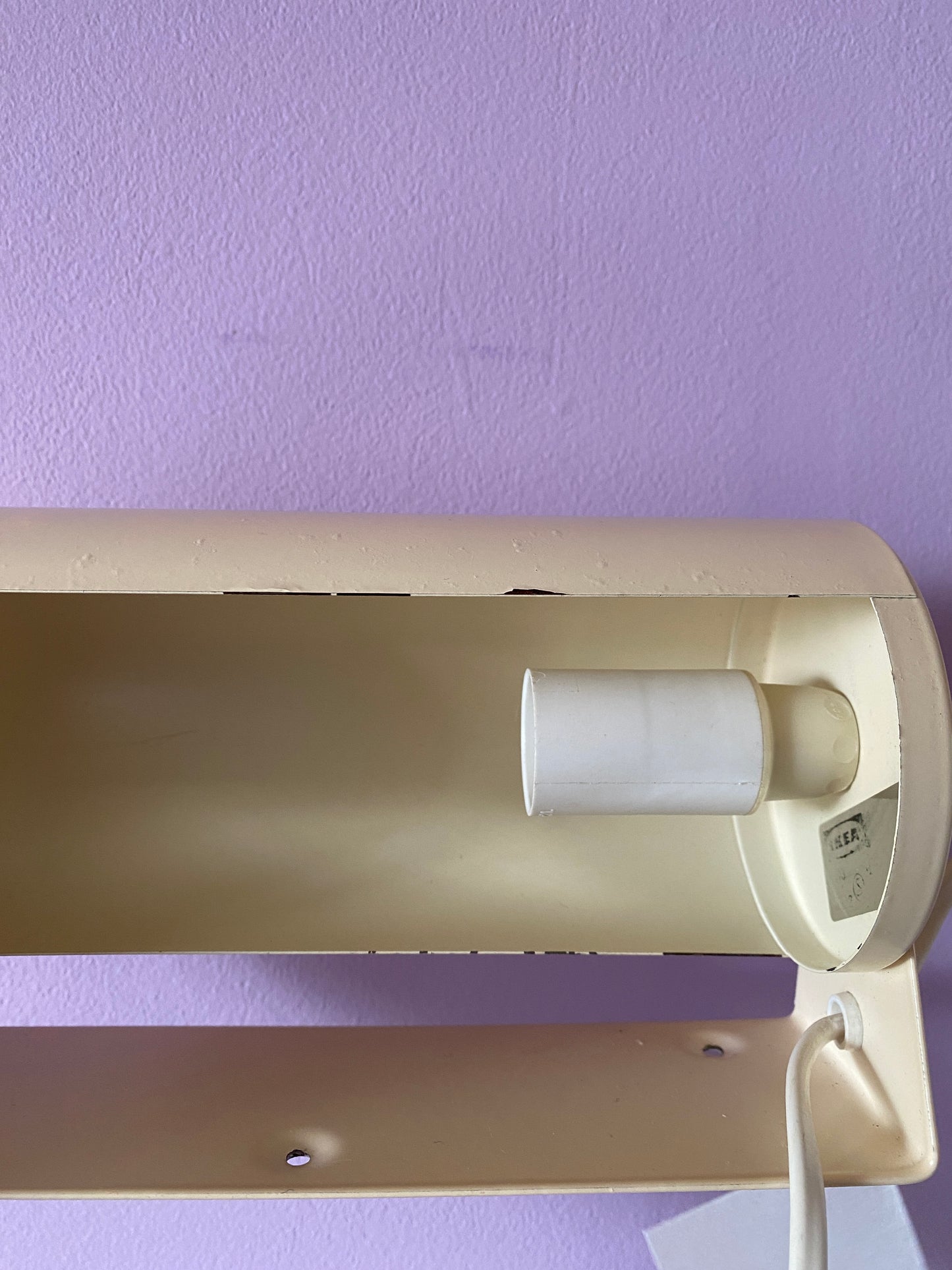 Beige IKEA LOD V413 bedlampje