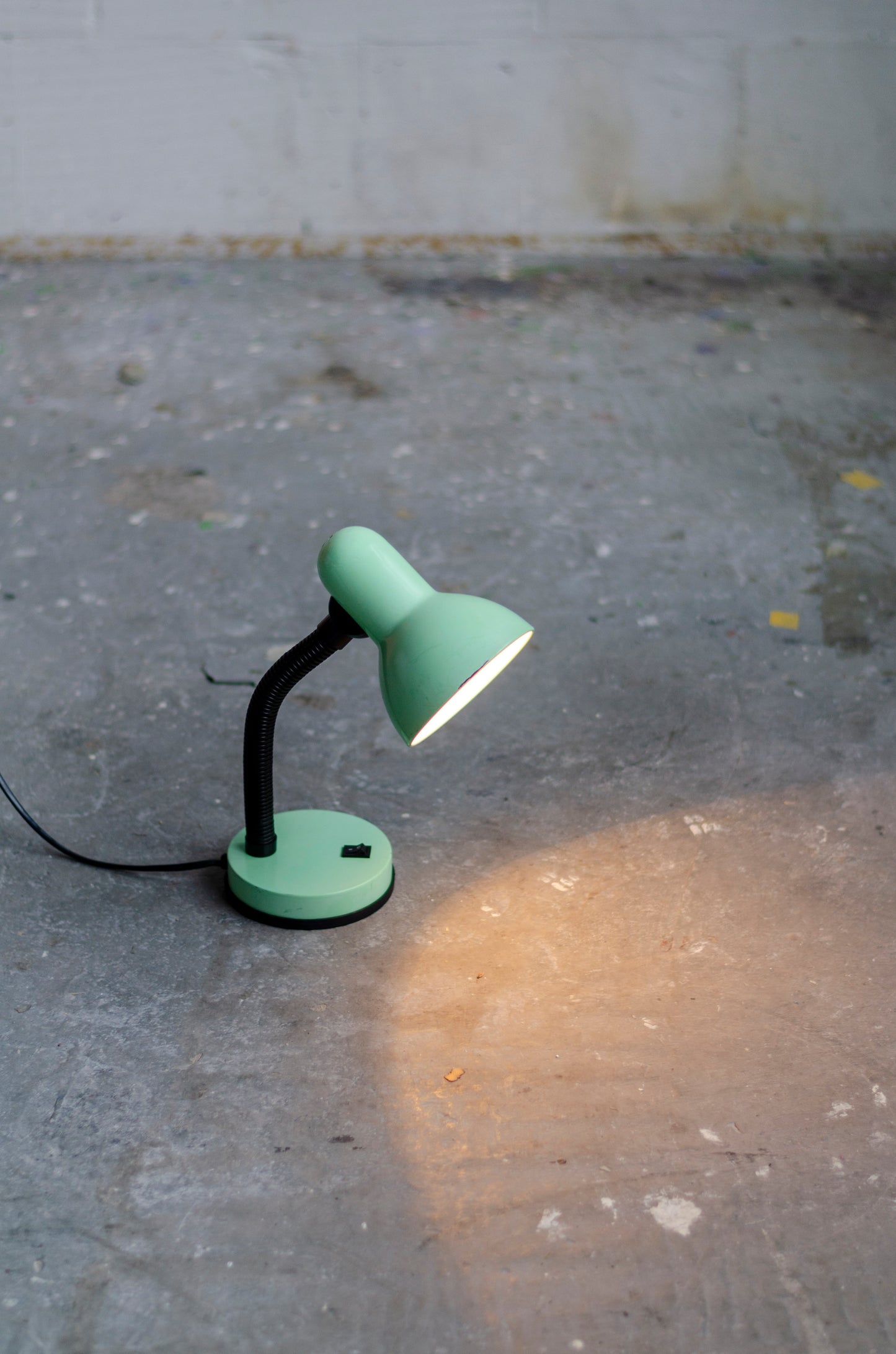 Leeslampje mintgroen