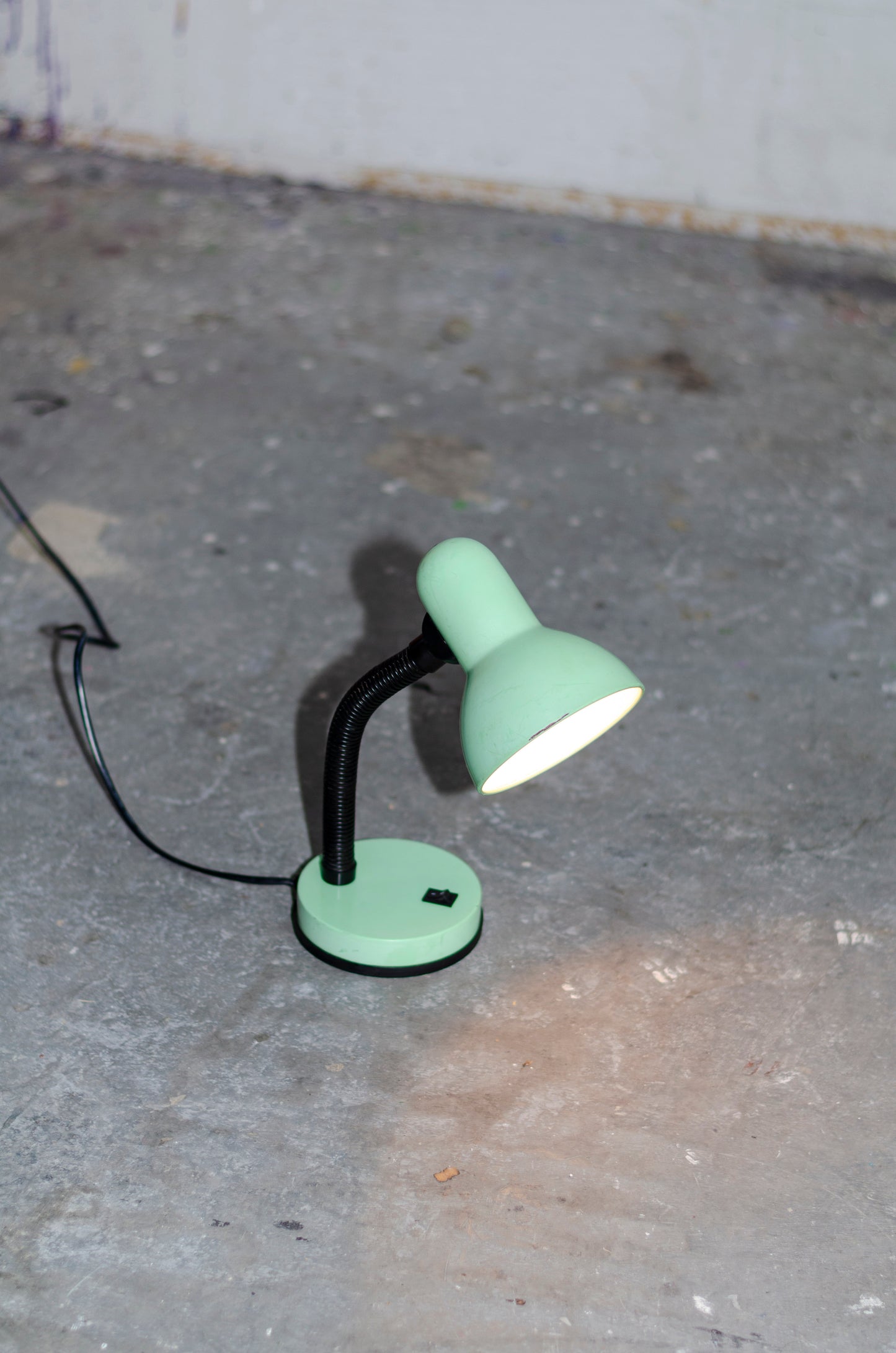 Leeslampje mintgroen