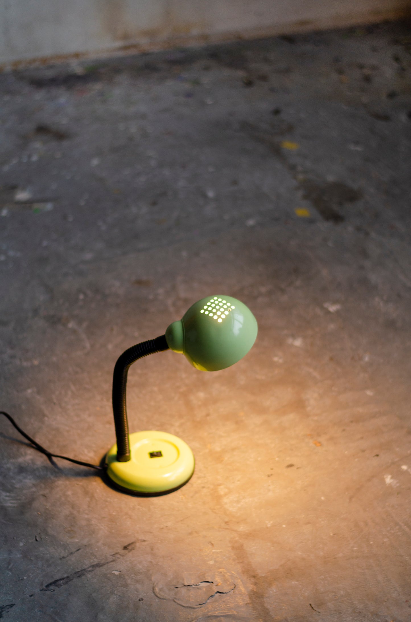 Bureaulamp mintgroen