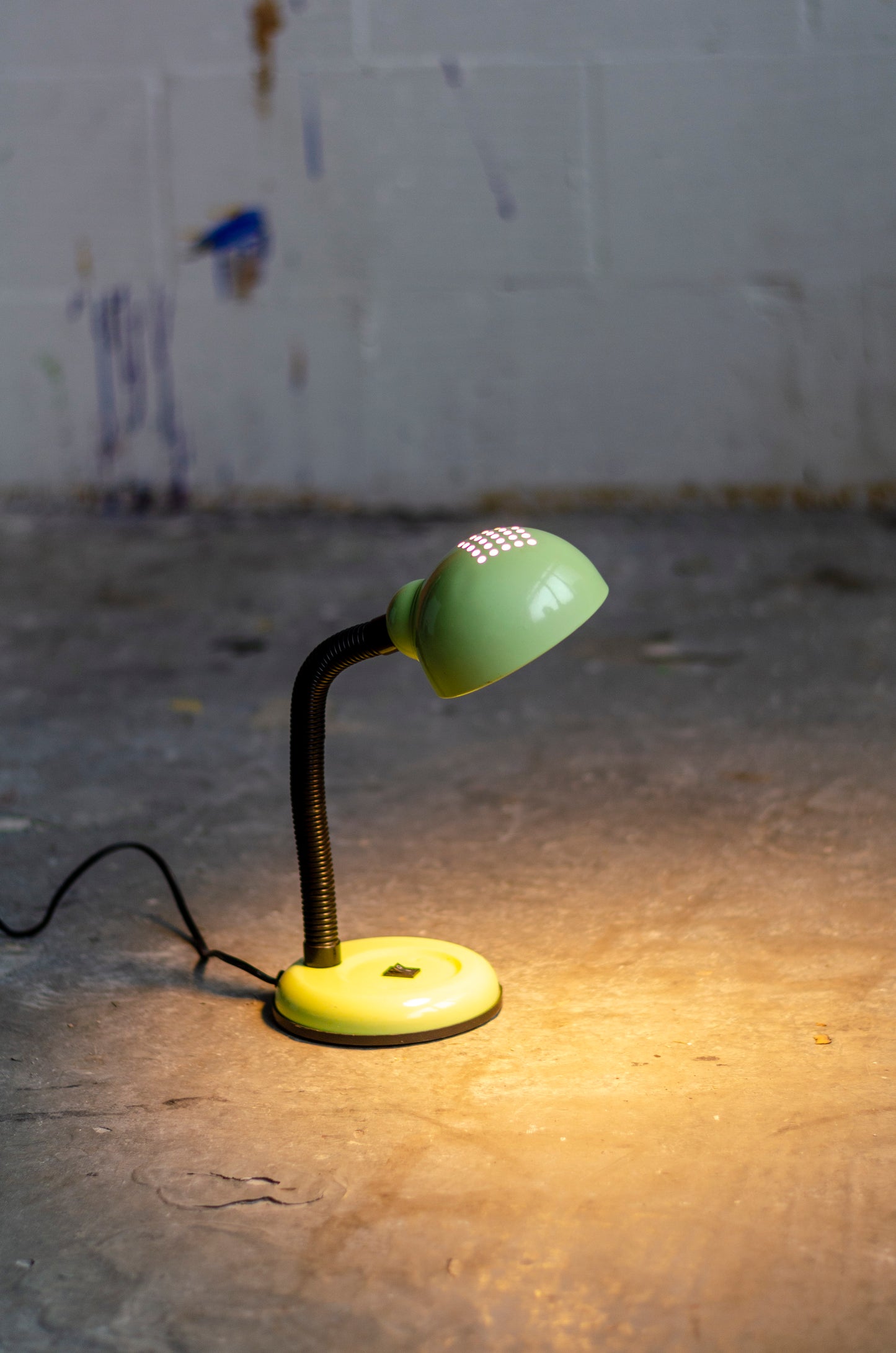 Bureaulamp mintgroen