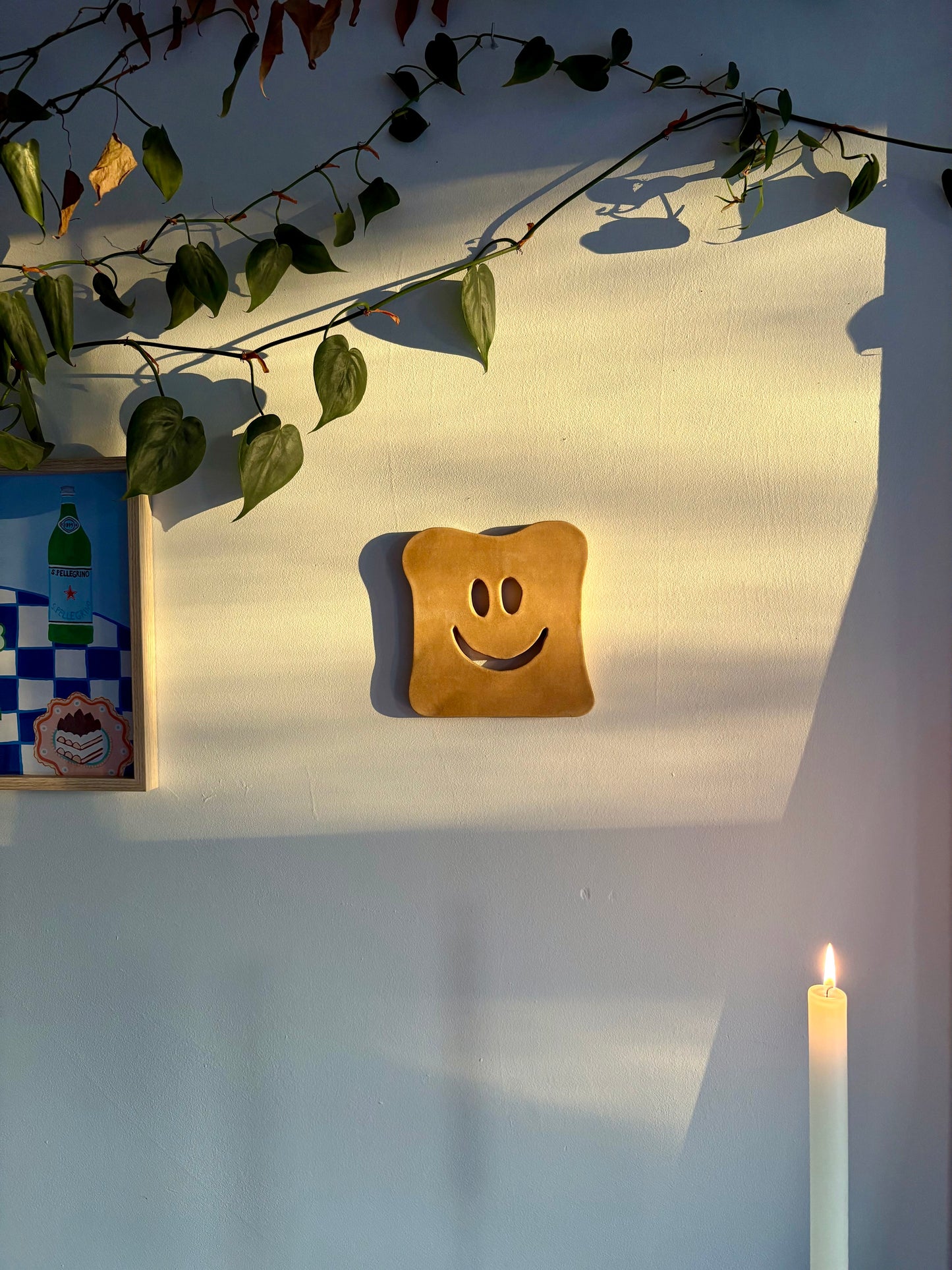 Toast coaster beige (VERKRIJGBAAR OP AANVRAAG)
