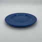 Vintage lunchborden blauw 5 stuks