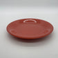 Vintage lunchborden koraal rand 10 stuks