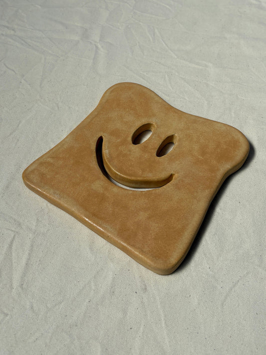 SALE toast onderzetter beige