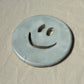SALE Smiley onderzetter wit