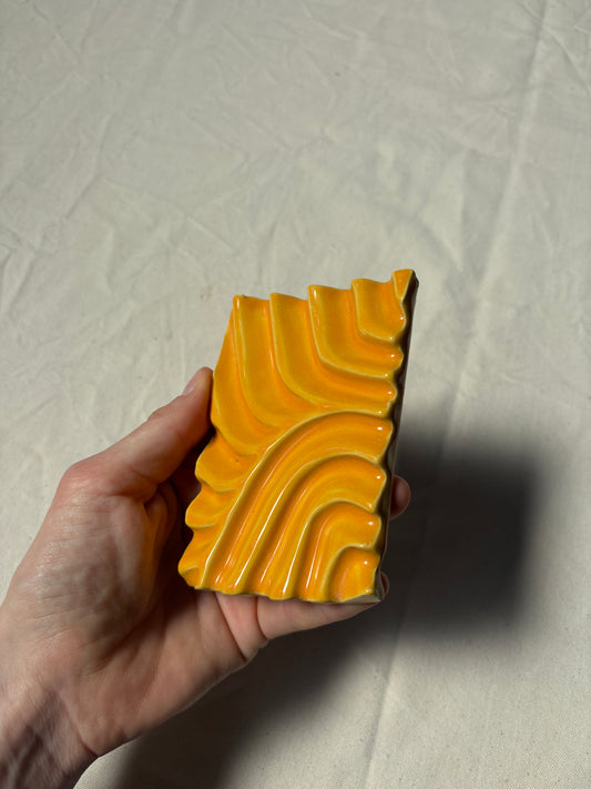 SALE zeephouder geel