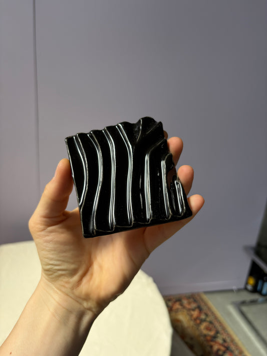 SALE zeephouder zwart