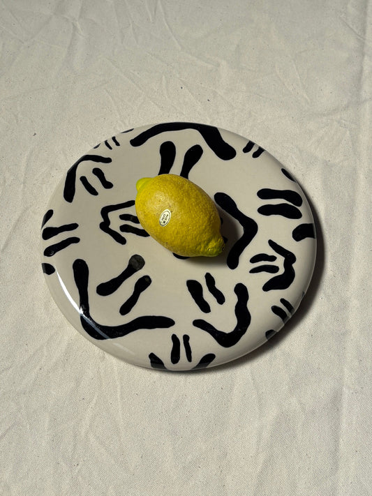 SALE Burrata of salade bord smiley