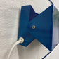 Massive donkerblauw bedlampje